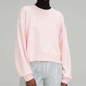 Lululemon Perfectly Oversized Crew Softstreme ✨ Strawberry Milkshake • 4